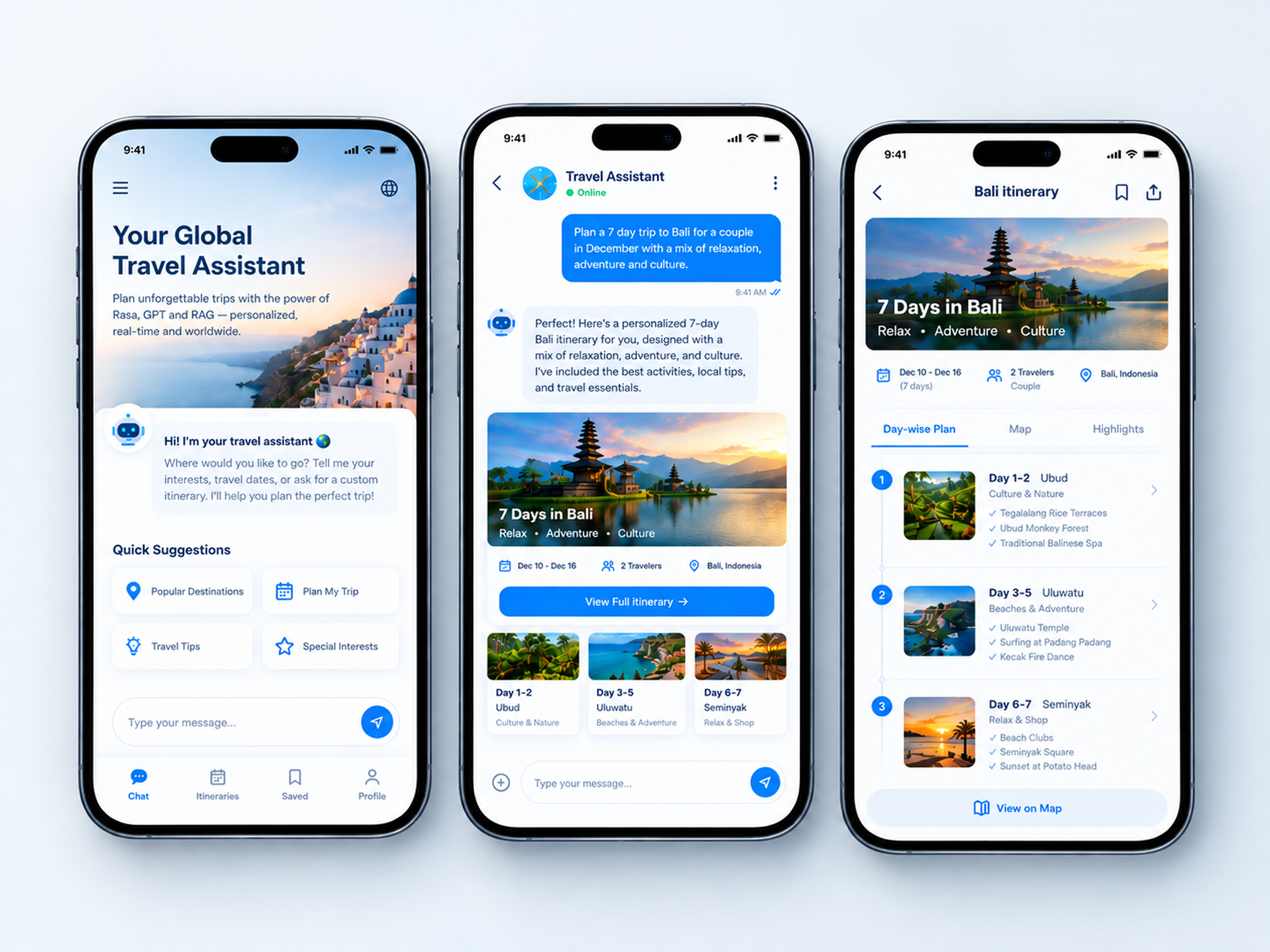 AI Travel Chatbot
